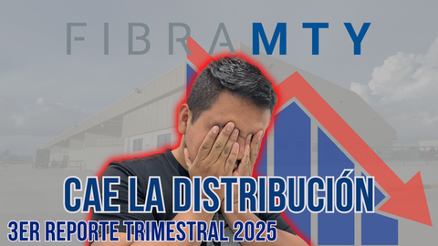Fibra Monterrey Resultados 3T 2025: Cae la distribución y baja el valor teórico de sus certificados