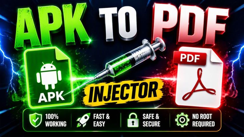 De APk a PDF - Android PDF Dropper Builder