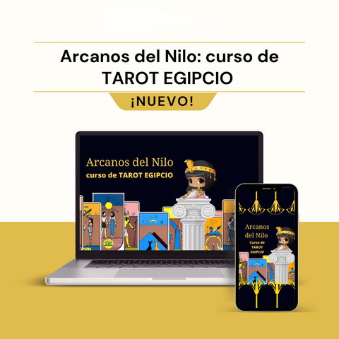 Arcanos del Nilo: curso de TAROT EGIPCIO 