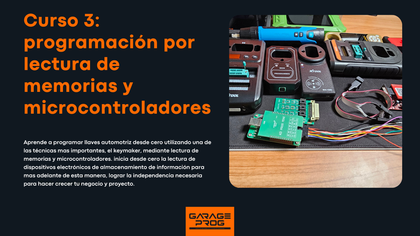 Curso 3: Lectura de memorias y microcontroladores en módulos automotriz