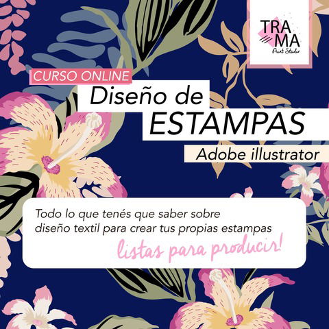 Diseño de Estampas en Adobe illustrator