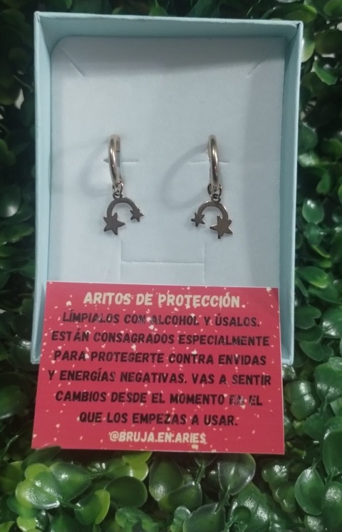 Aritos Mágicos de Protección Arco Iris