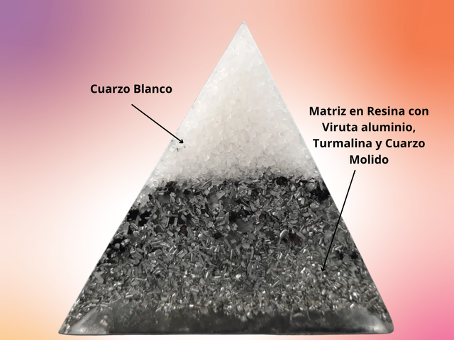 Electronite Pirámide Tetraédrica Chica