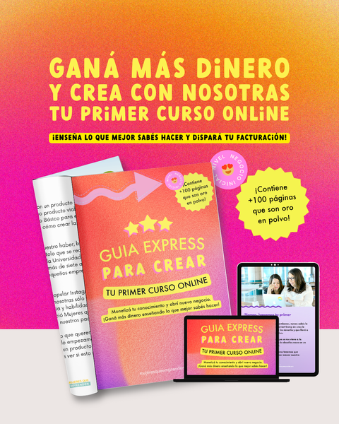 Guia express para crear tu primer curso online