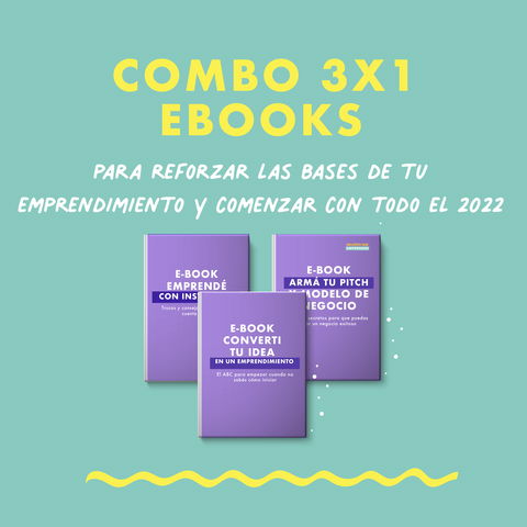 ¡Atrapá este 3x1 en Ebooks!