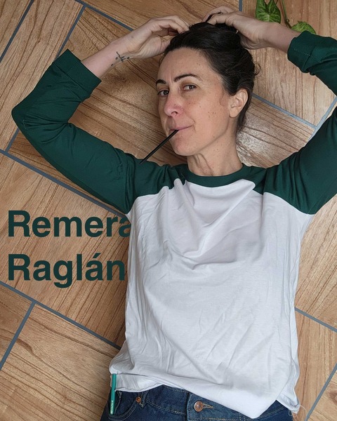 Remera Raglán (si, es raglán)