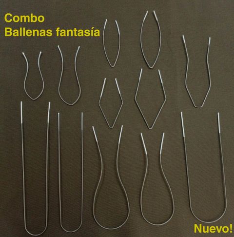 NUEVO - Combo Ballenas fantasía