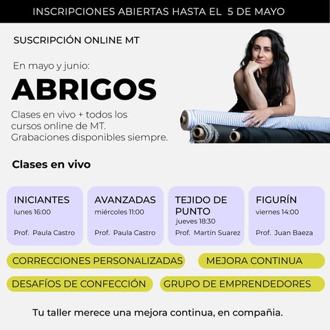 Suscripción online MT
