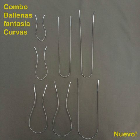 NUEVO - Combo ballenas fantasía curvas