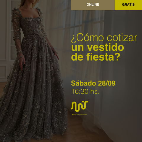 Cómo cotizar un vestido de fiesta