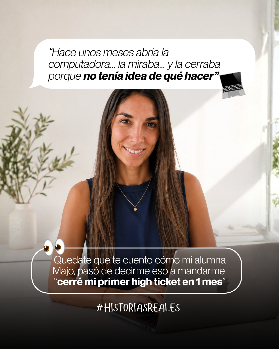 Caso real de Majo, alumna de Viví de tu Pasión