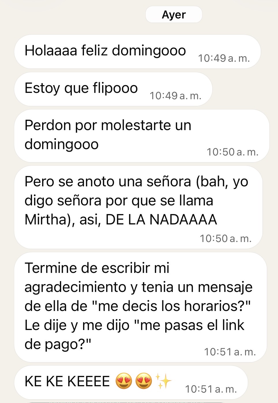 Resultado de una alumna del Bootcamp