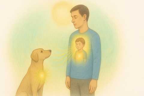 El perro como guía del presente: el maestro que aparece cuando lo escuchas