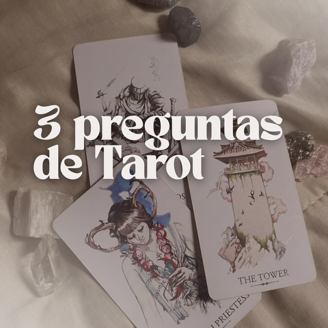 3 Preguntas al tarot