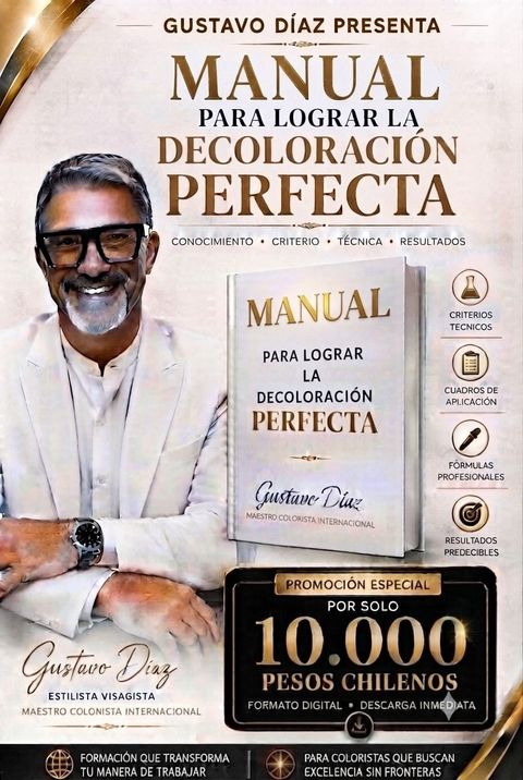 MANUAL PARA LOGRAR LA DECOLORACIÓN PERFECTA