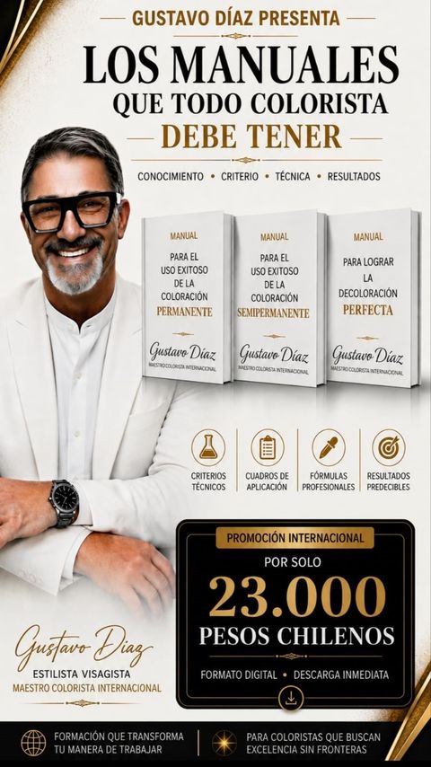 MANUALES  DE COLORIMETRÍA CAPILAR QUE TODO COLORISTA DEBE TENER