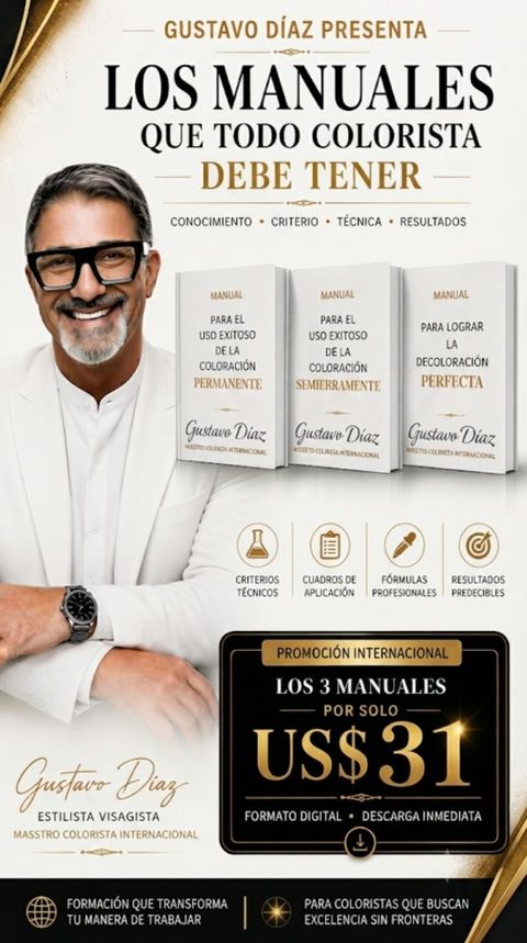 MANUALES DE COLORIMETRÍA CAPILAR QUE TODO COLORISTA DEBE TENER