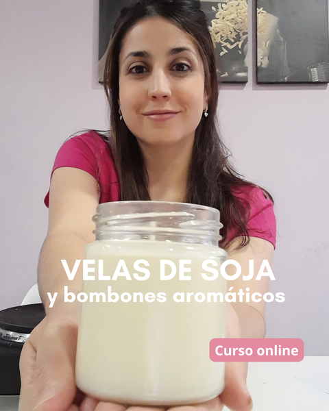 VELAS DE SOJA EN ENVASE Y BOMBONES AROMÁTICOS 