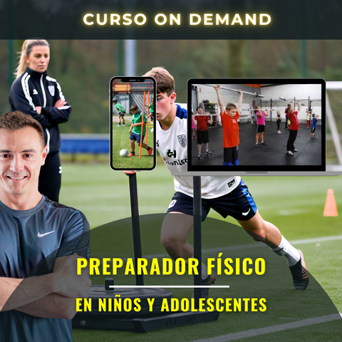 PREPARADOR FÍSICO  EN NIÑOS Y ADOLESCENTES 