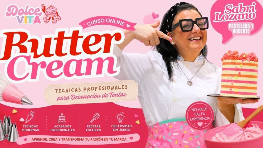 ButterCream Soñado: desde el bizcocho, hasta la MAGIA de la decoración