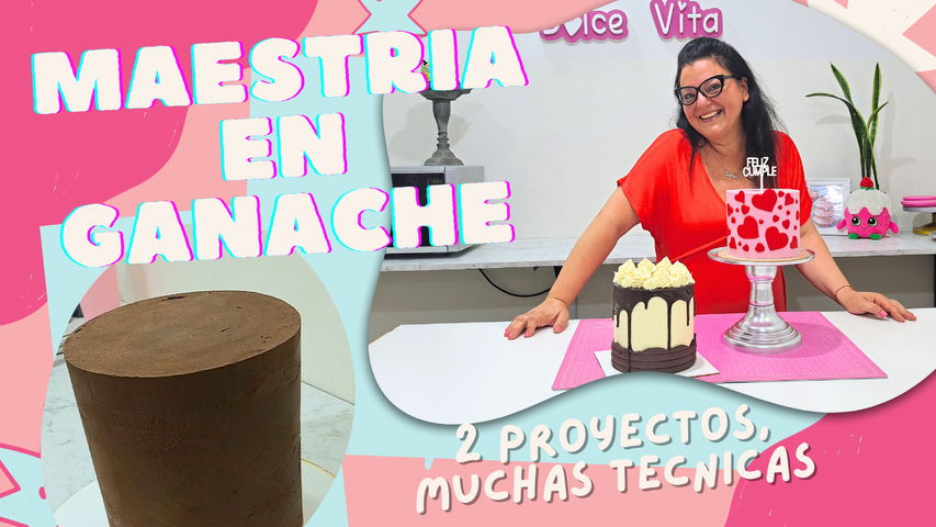 Maestría en Ganache: Desde los fundamentos hasta la Decoración.