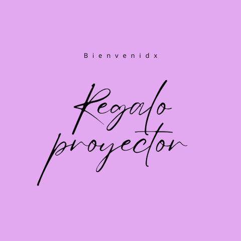 REGALO PROYECTOR 2025