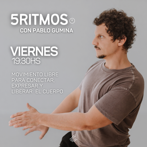 5Ritmos® en Palermo – Práctica de Movimiento y Danza Libre (Viernes 19:30 hs)