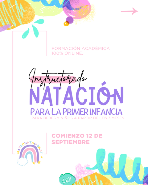 Instructorado de natación en la primer infancia