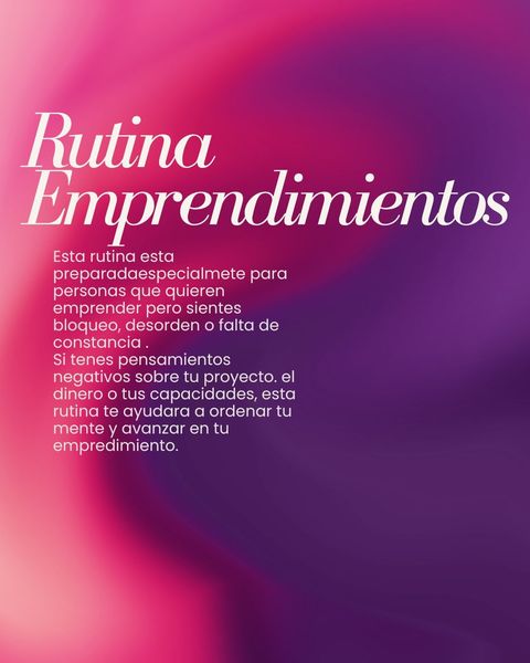 Rutina Flex de Emprendimientos/Crecer en Redes