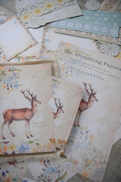 Dear Deer Pad (Gris)