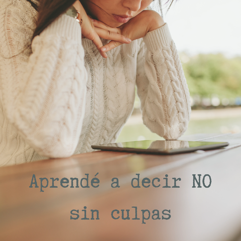 Aprende a decir NO sin culpas