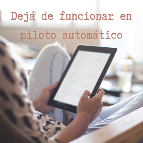Deja de funcionar en piloto automático