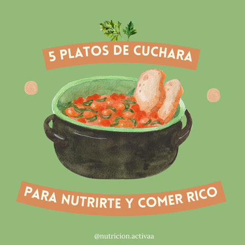 5 RECETAS DE CUCHARA GRATUITAS