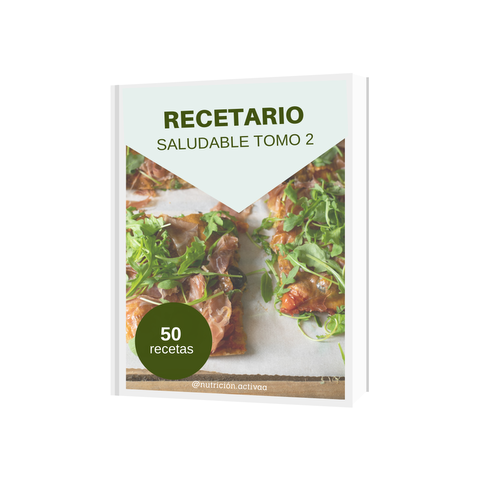 Recetario saludable tomo 2