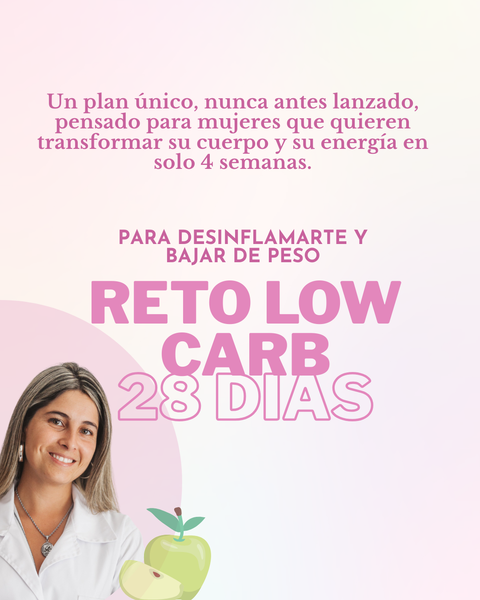 PLAN LOW CARB 28 DIAS