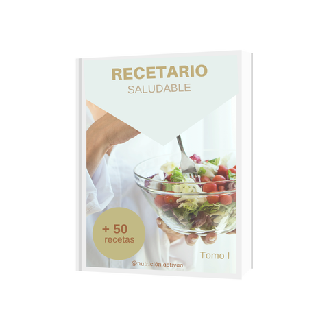 Recetario saludable tomo I 