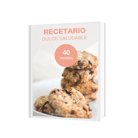 Recetario dulce saludable 