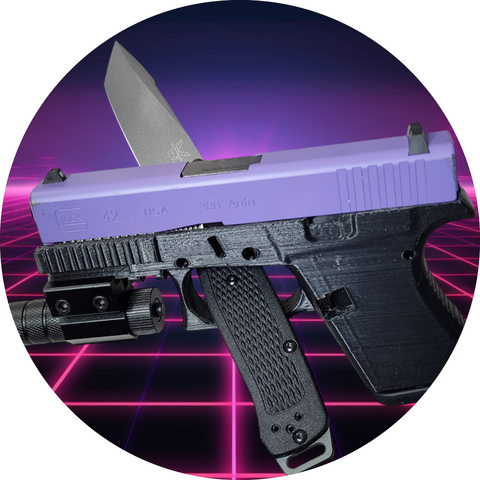 Modelo Frame para GLOCK 42 .STL 3D