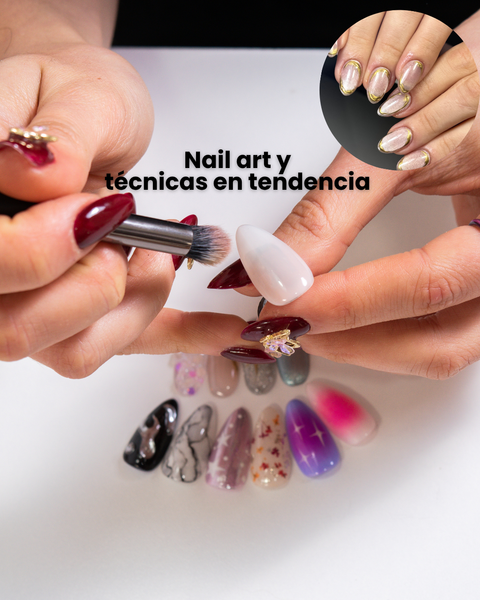 Nail art y técnicas en tendencia 