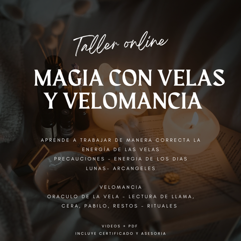 TALLER DE MAGIA CON VELAS Y VELOMANCIA