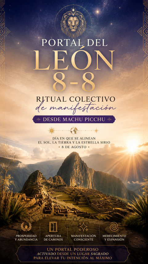 PORTAL DEL LEON 8.8 - RITUAL COLECTIVO (CUPOS AGOTADOS)