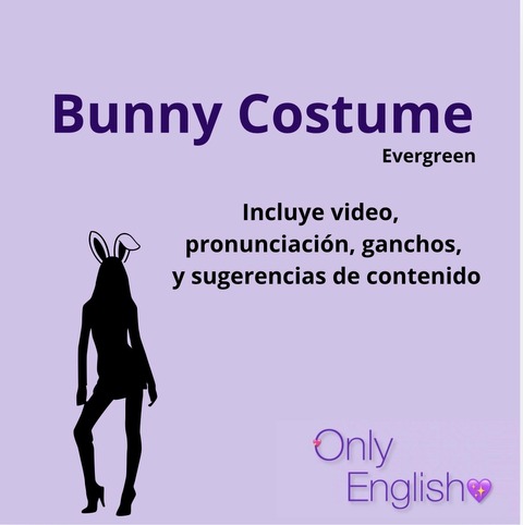 Bunny Costume/ La coneja 