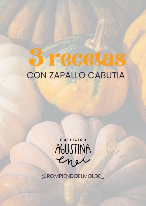 3 RECETAS CON ZAPALLO CABUTIA!