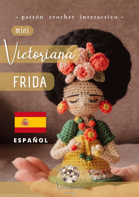 Patrón Interactivo Mini Victoriana Frida (Español)