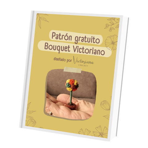 Patrón Gratuito Bouquet Victoriano