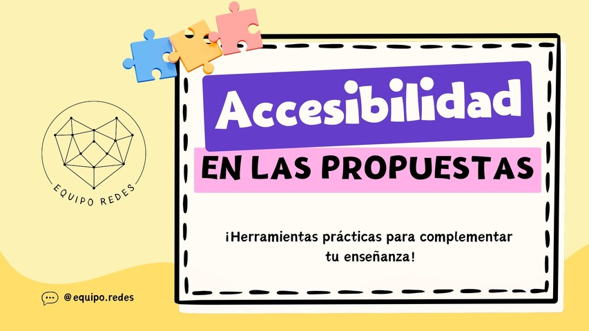 ACCESIBILIDAD en las Propuestas 