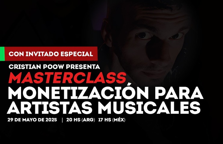 Masterclass Monetización para Artistas Musicales