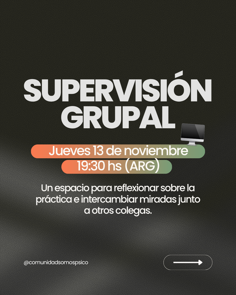 Supervisión grupal 