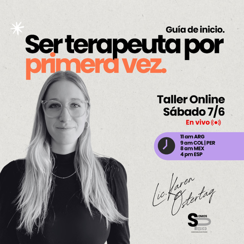 Ser terapeuta por primera vez