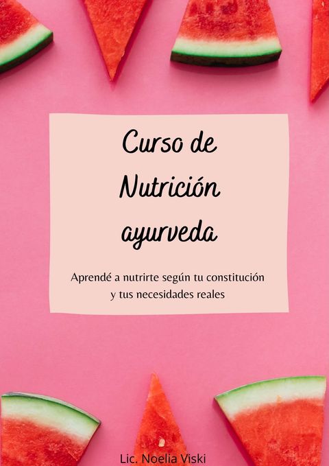 CURSO NUTRICION AYURVEDA